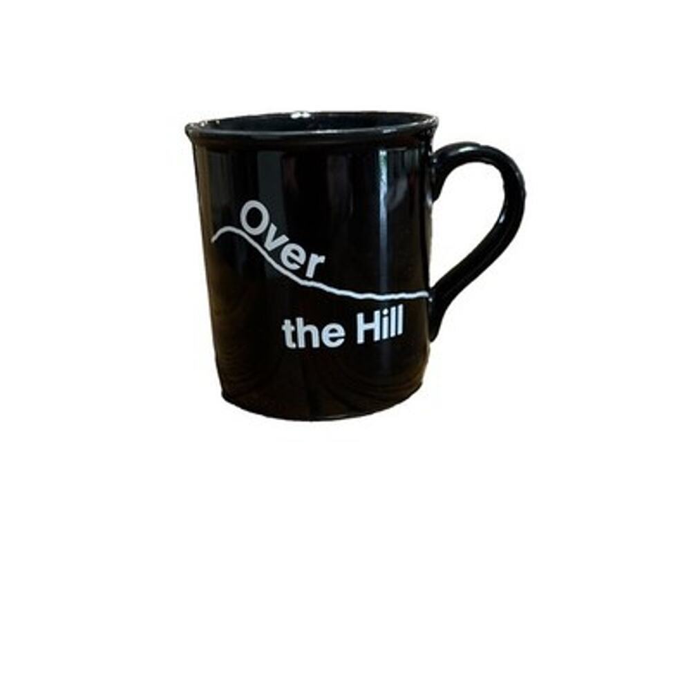 Vintage “Over the Hill” Coffee Mug Black and White Hallmark mugs 1985